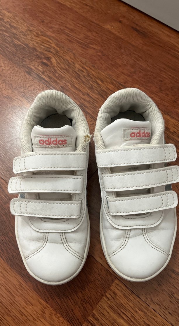 Kız Çocuk Beyaz Gri Adidas Sneaker - Görsel 2