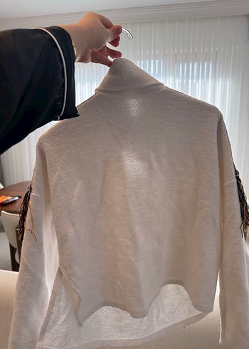 Nakışlı Camel kazak - Görsel 2