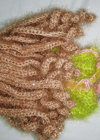 Winx Enchantix Flora Amigurumi Bebek - Görsel 3