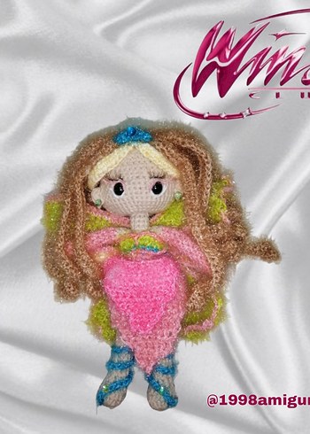 Winx Enchantix Flora Amigurumi Bebek - Görsel 2
