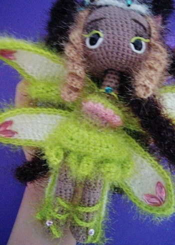 Winx Enchantix Layla Amigurumi Bebek - Görsel 11
