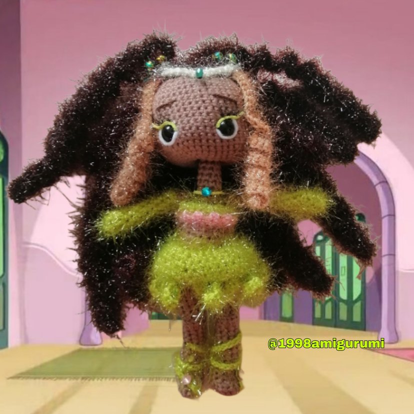 Winx Enchantix Layla Amigurumi Bebek - Görsel 4