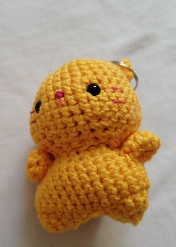 9 adet kedi anahtarlık amigurumi - Görsel 19