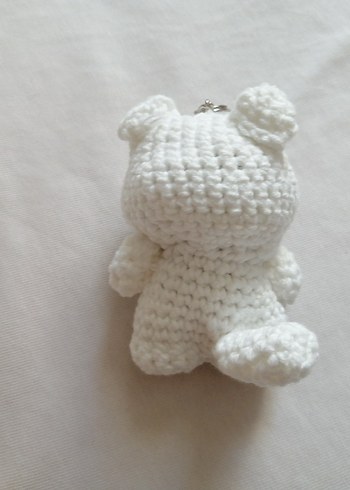 9 adet kedi anahtarlık amigurumi - Görsel 7