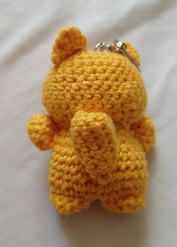 9 adet kedi anahtarlık amigurumi - Görsel 10