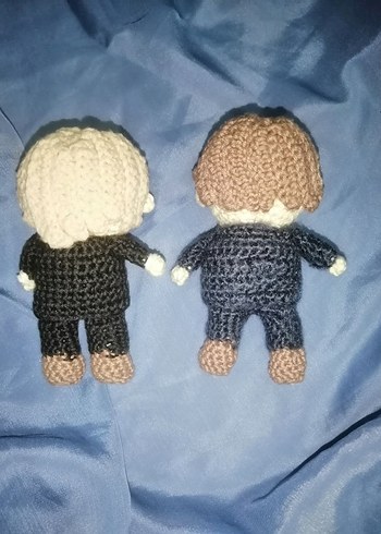 Hannibal Lecter amigurumi bebek - Görsel 3