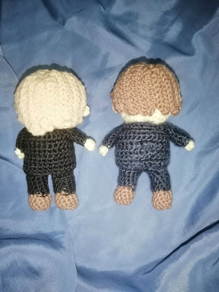 Hannibal Lecter amigurumi bebek - Görsel 3