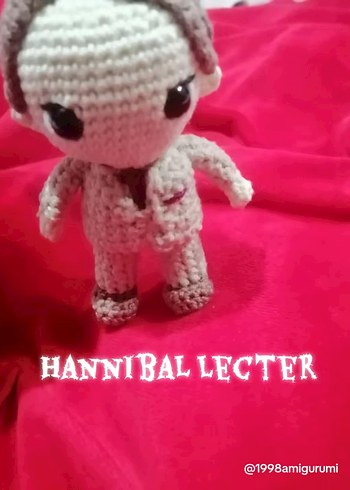Hannibal Lecter Amigurumi Bebek