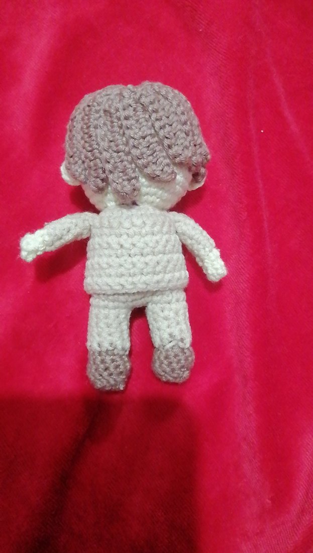 Hannibal Lecter Amigurumi Bebek - Görsel 3