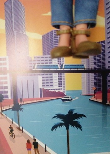 barbie style poses with raquelle bebek - Görsel 7