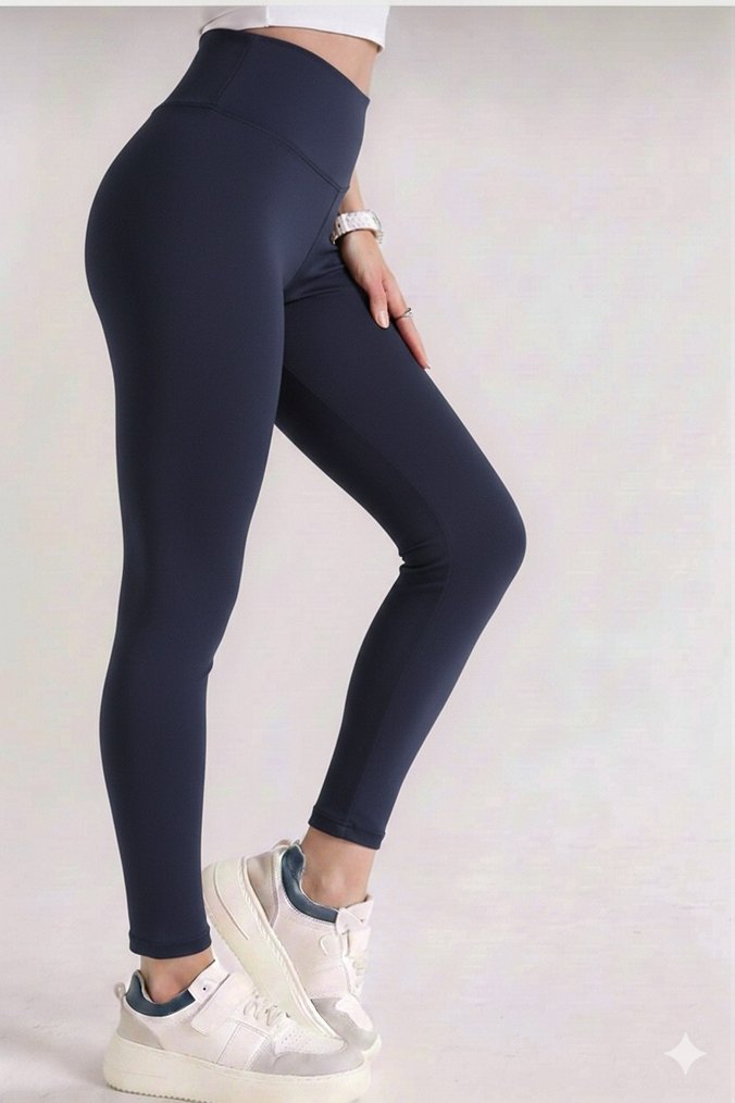 toparlayıcı likralı esnek tayt - Görsel 3