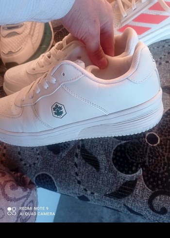 Beyaz Bağcıklı erkek Spor Ayakkabı - Görsel 5