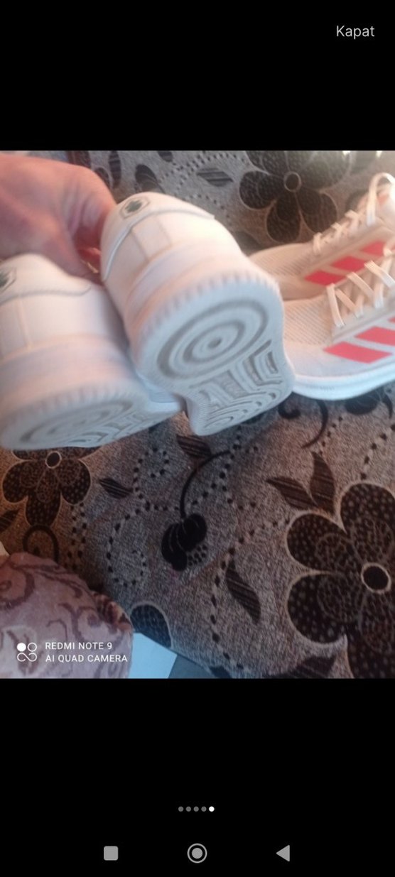 Beyaz Bağcıklı erkek Spor Ayakkabı - Görsel 2