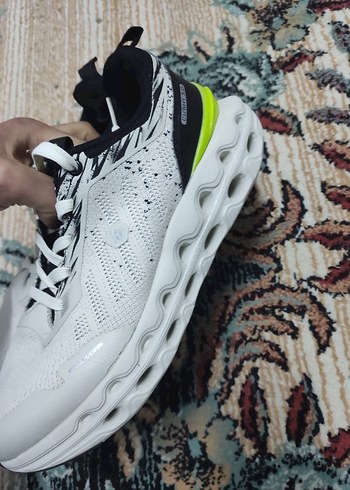 Beyaz erkek Spor Ayakkabısı Bağcıklı 2side yenii - Görsel 5