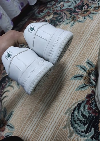 Beyaz erkek Spor Ayakkabısı Bağcıklı 2side yenii - Görsel 4