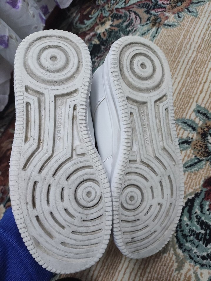 Beyaz erkek Spor Ayakkabısı Bağcıklı 2side yenii - Görsel 3