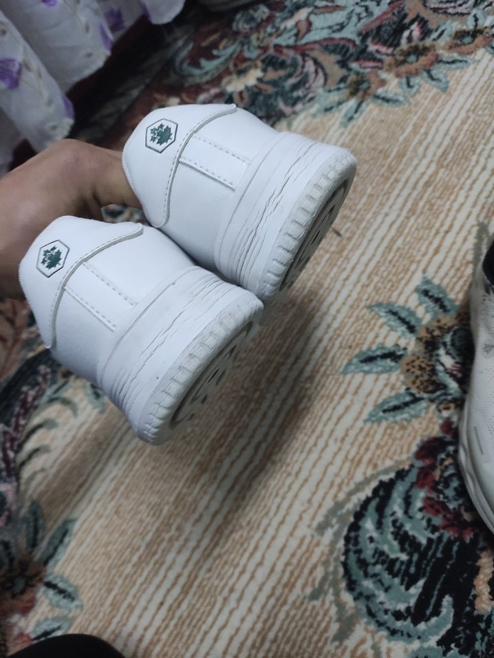 Beyaz erkek Spor Ayakkabısı Bağcıklı 2side yenii - Görsel 4