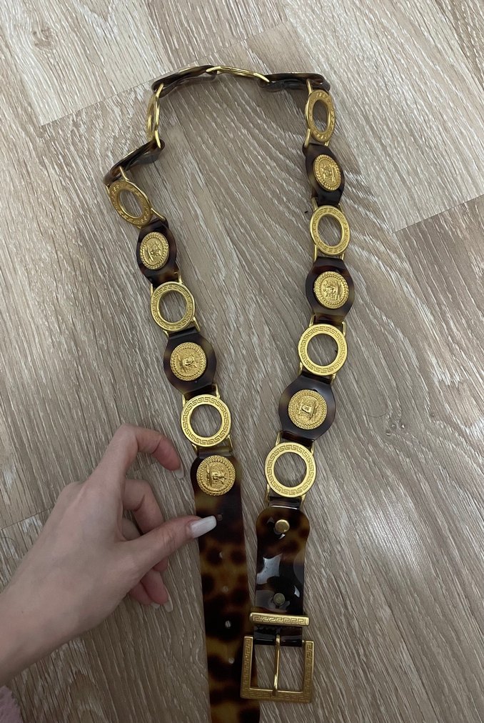 Zincir Detaylı Vintage Kadın Kemer - Görsel 3