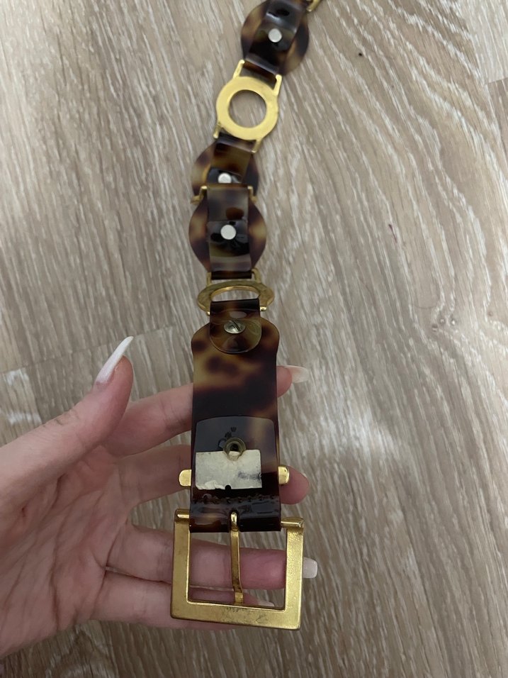 Zincir Detaylı Vintage Kadın Kemer - Görsel 2