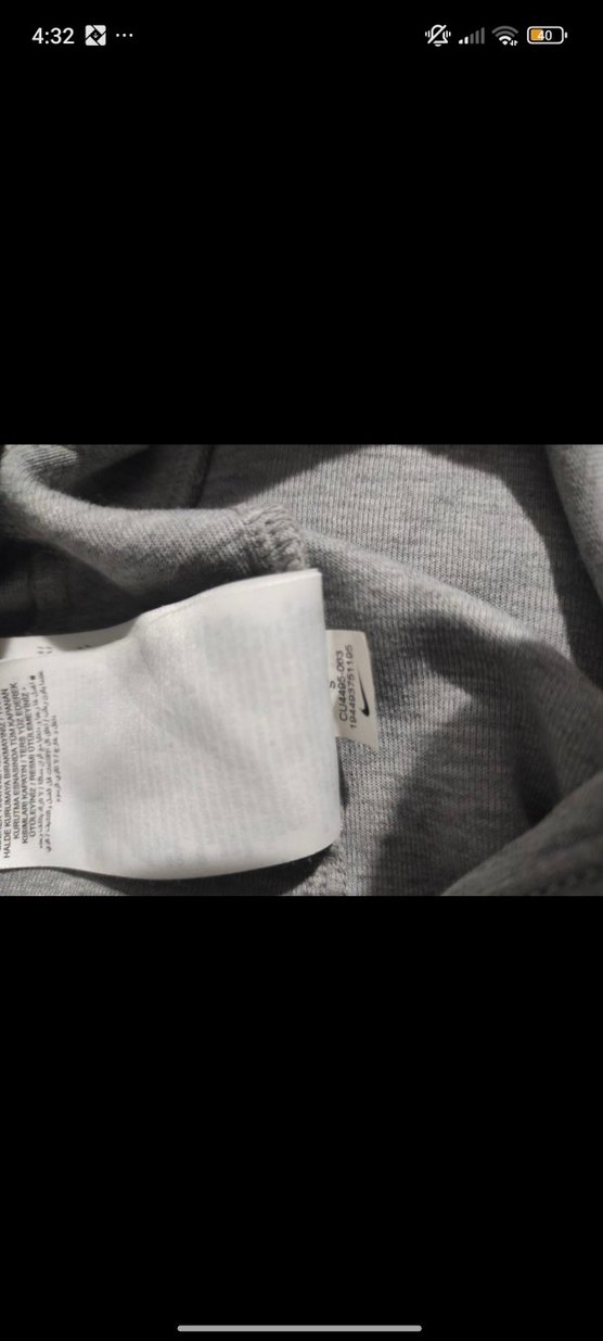 Nike Gri Tech fleece Orjinal - Görsel 4