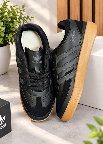 Adidas Siyah Uc Bantli Gunluk Sneaker