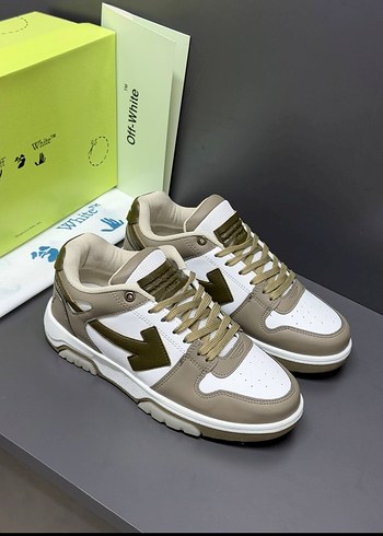 Off-White Bej Beyaz Sneaker