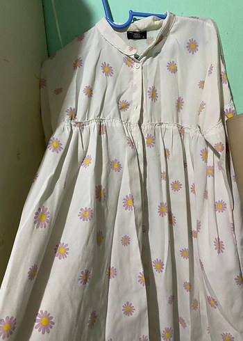 Nakışlı Fırfırlı Midi Hamile Etek - Görsel 3