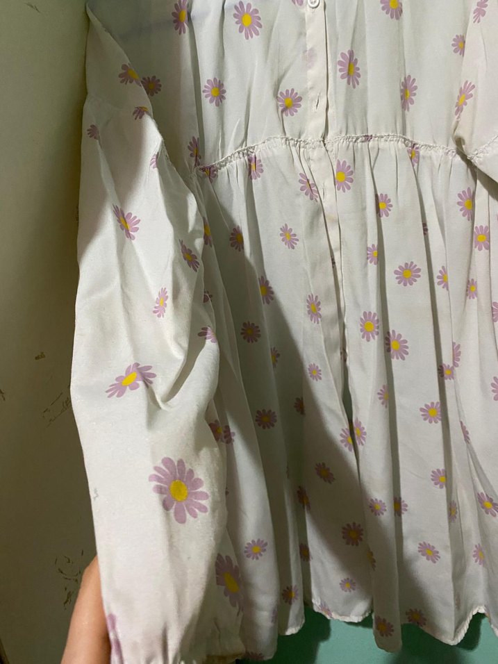 Nakışlı Fırfırlı Midi Hamile Etek - Görsel 4