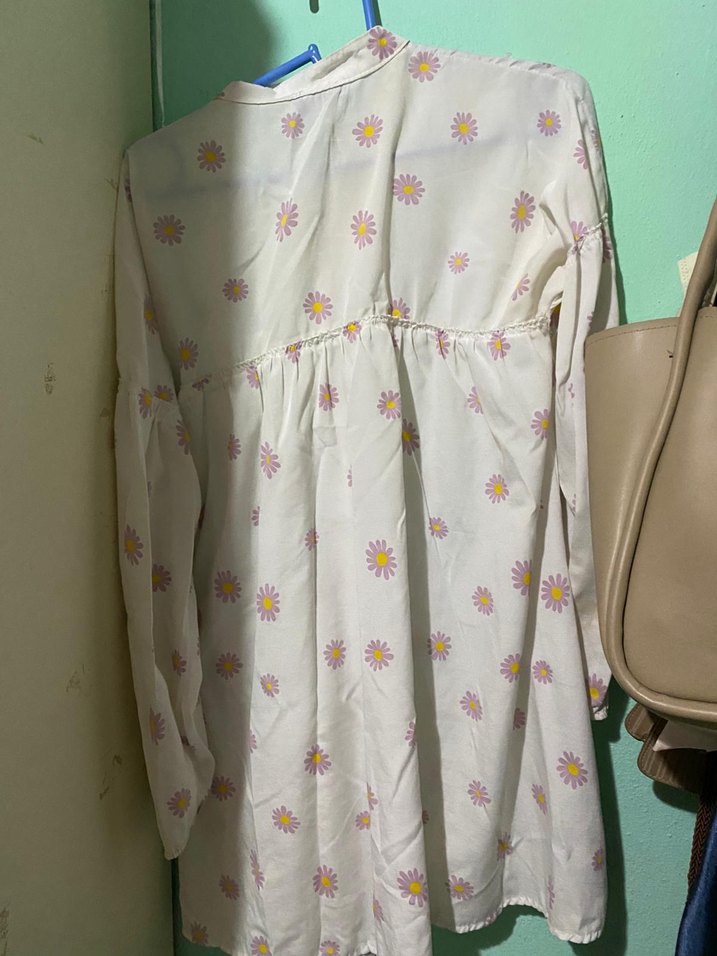 Nakışlı Fırfırlı Midi Hamile Etek - Görsel 5