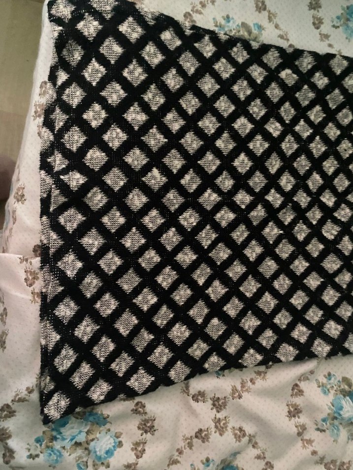 Gri Desenli Pileli Uzun Hamile Eteği - Görsel 3