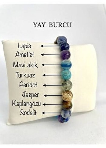 Bohem Turkuaz Boncuklu Bileklik DOĞALTAŞ BİLEKLİK