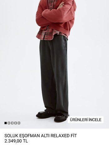 Eşofman alt Relax fit Beden: S - Görsel 4