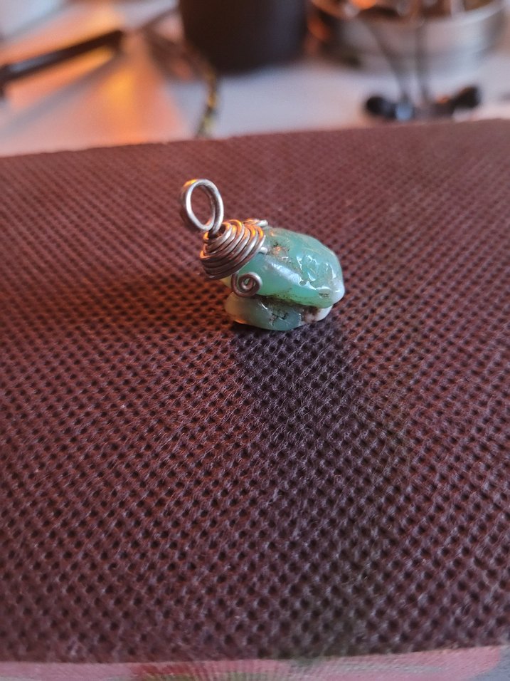 Krazopras Doğal Taş Kolye Ucu - Görsel 4