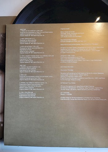 U2 - The Best Of 1980-1990 ikili plak - Görsel 6