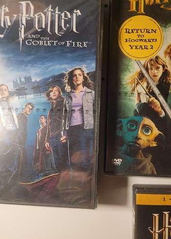 Harry Potter DVD Seti ilk 4 Film - Görsel 5