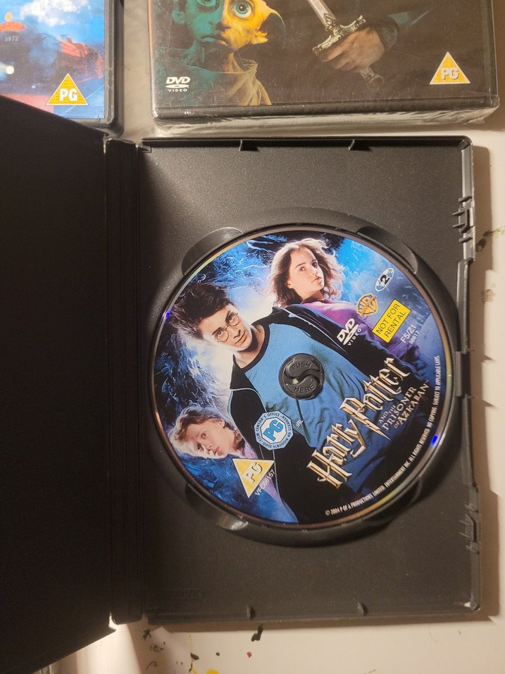 Harry Potter DVD Seti ilk 4 Film - Görsel 4