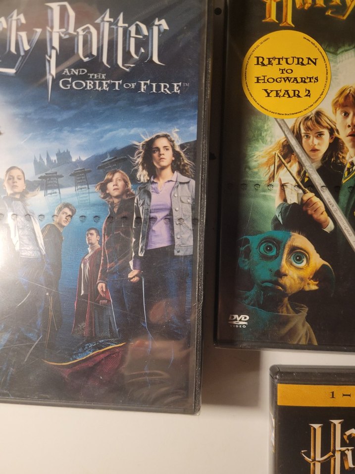 Harry Potter DVD Seti ilk 4 Film - Görsel 5