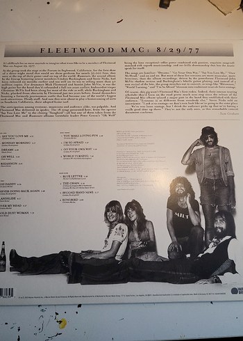 Fleetwood Mac - RUMOURS live plak - Görsel 2