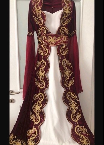 Bordo İşlemeli
Bindallı Elbise - Görsel 3