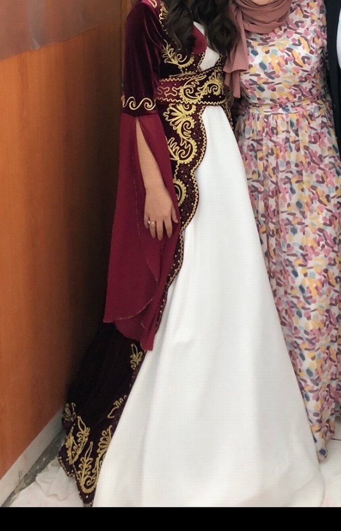 Bordo İşlemeli 

 Bindallı Elbise - Görsel 2