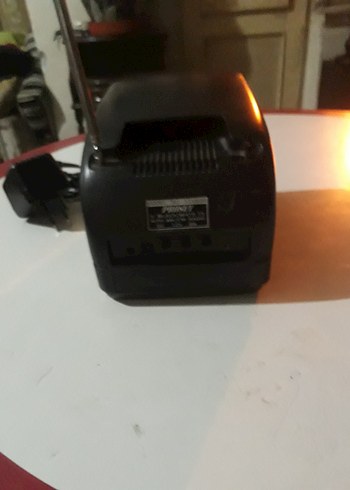 Küçük Siyah televizyon antika genelde araç için - Görsel 2