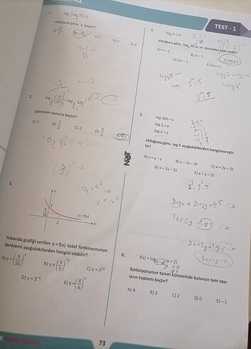 Binot AYT matematik soru bankası  - Görsel 2