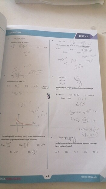 Binot AYT matematik soru bankası  - Görsel 5