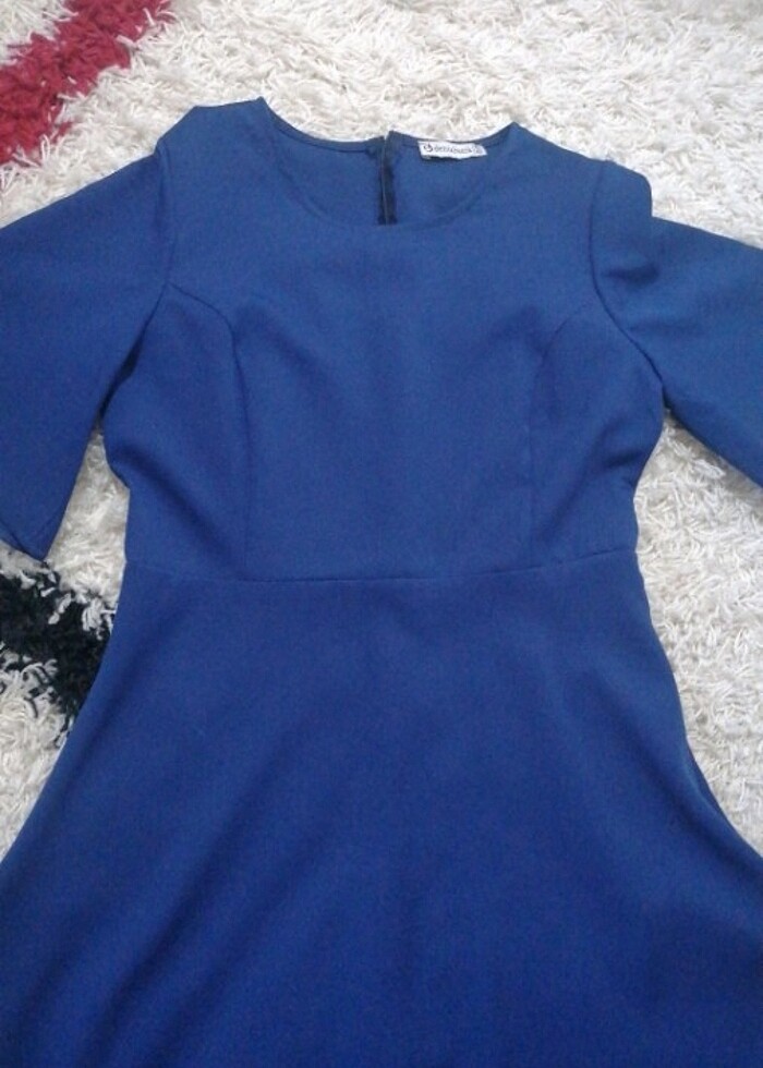 Krep elbise  - Görsel 2