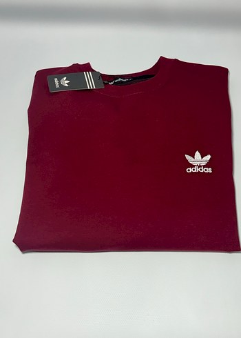 Kırmızı unisex Sweatshirt - Görsel 3