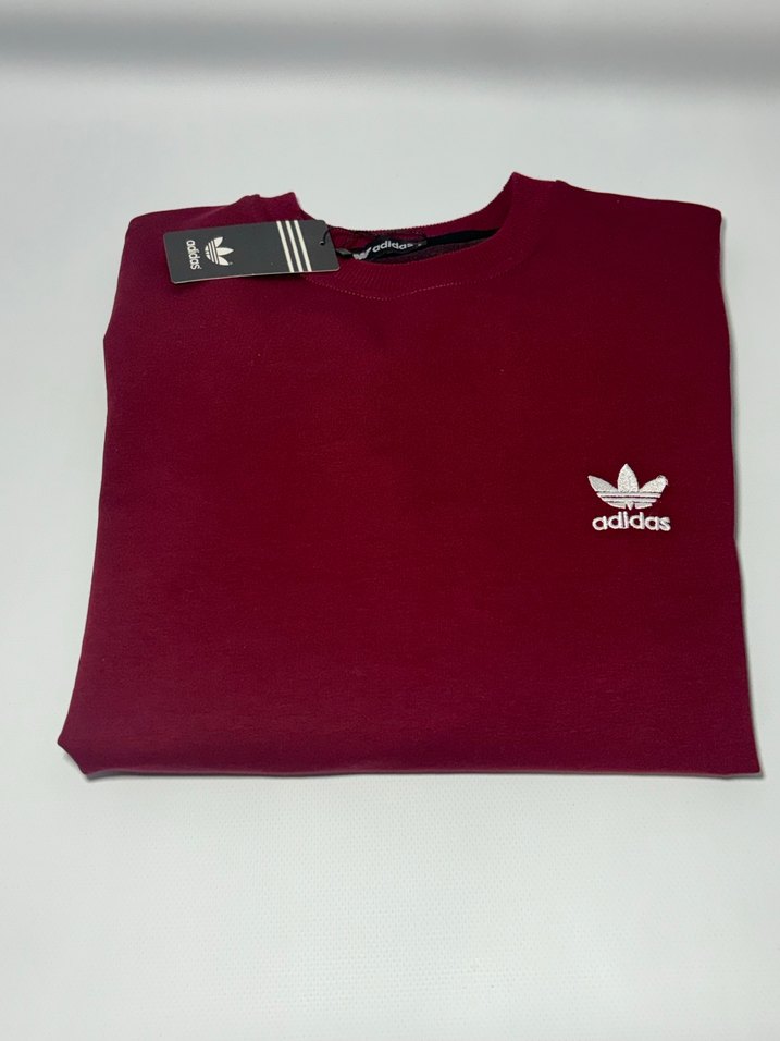 Kırmızı unisex Sweatshirt - Görsel 3