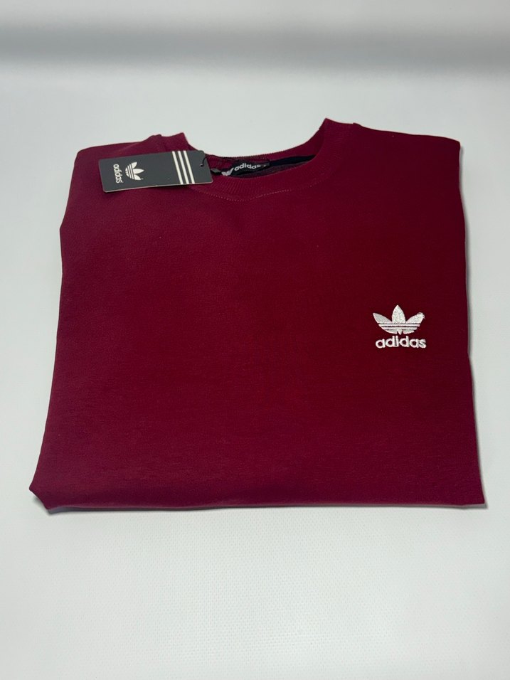 Bordo unisex sweatshirt - Görsel 3