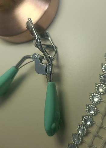 Turkuaz Renk Pastel Kirpik Kıvırıcı - Görsel 2