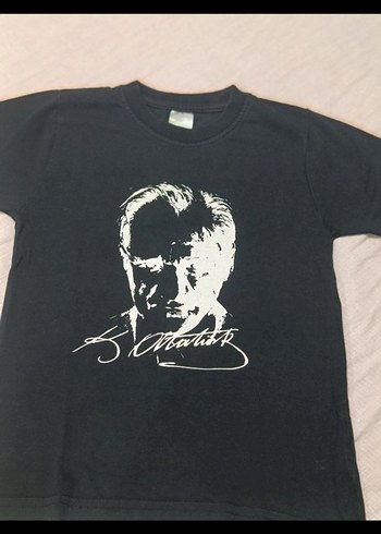 Erkek Siyah Kısa Kollu Baskılı Tişört - Görsel 2