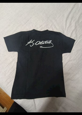 Erkek Siyah Kısa Kollu Baskılı Tişört - Görsel 5